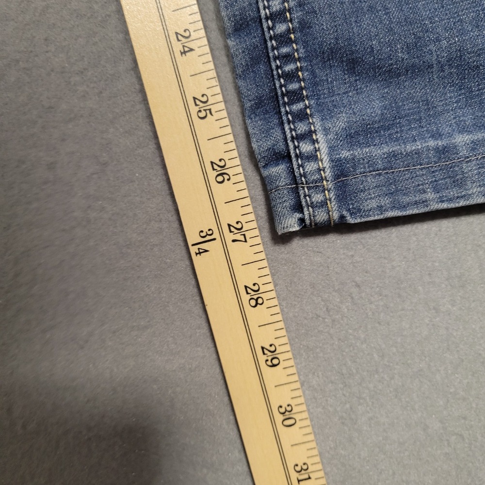 M.G. Star Jeans Mens Blue Denim Button Fly Casual Pants Size Sz 31 - Picture 8 of 12